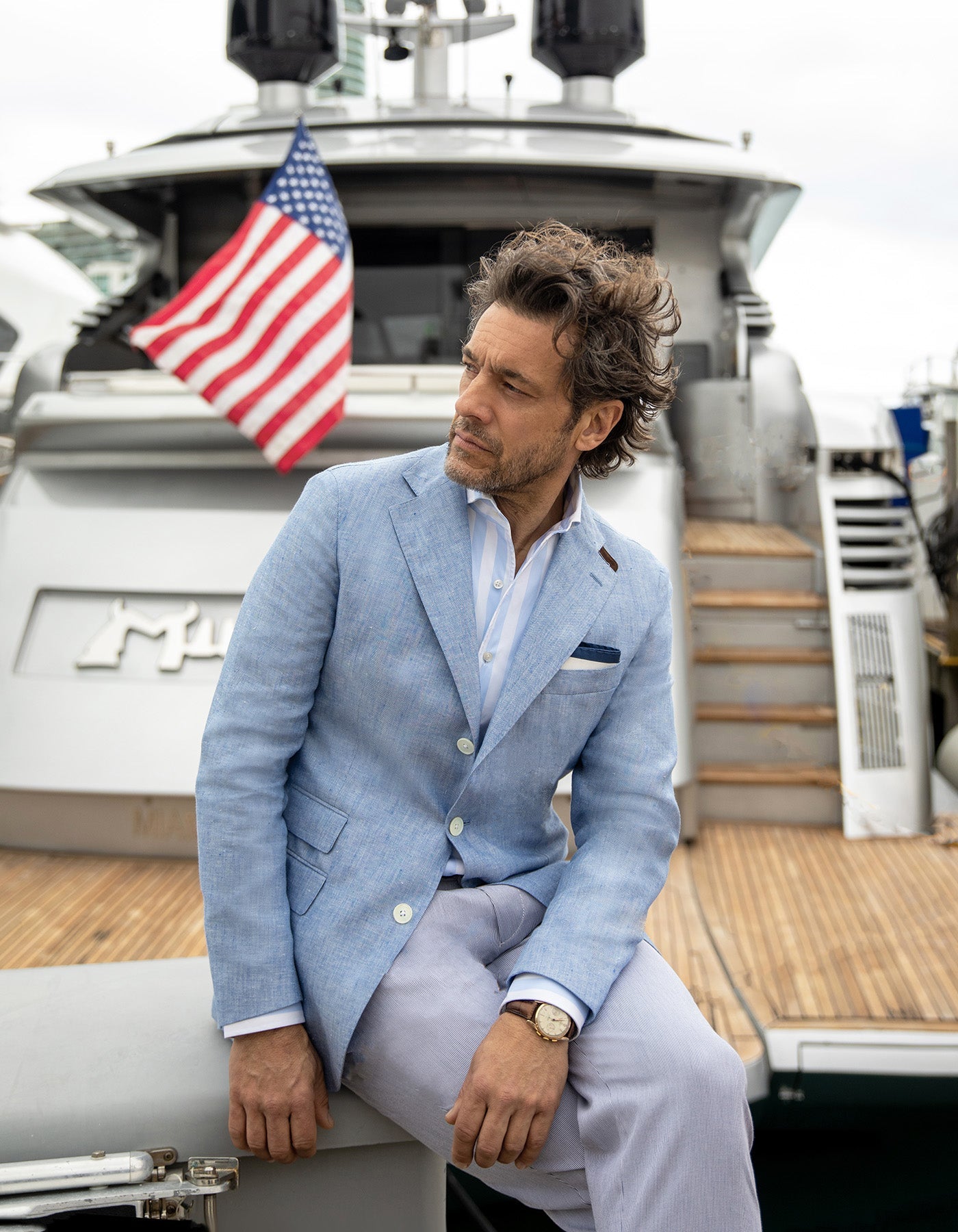 Chemise Fontelina en Coton à Rayures